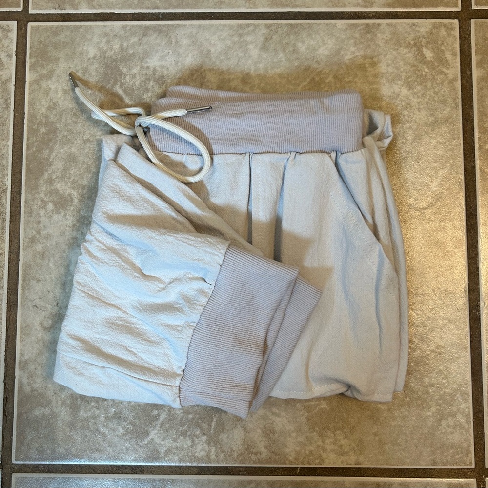 Cotton Linen Casual Trousers with Pockets